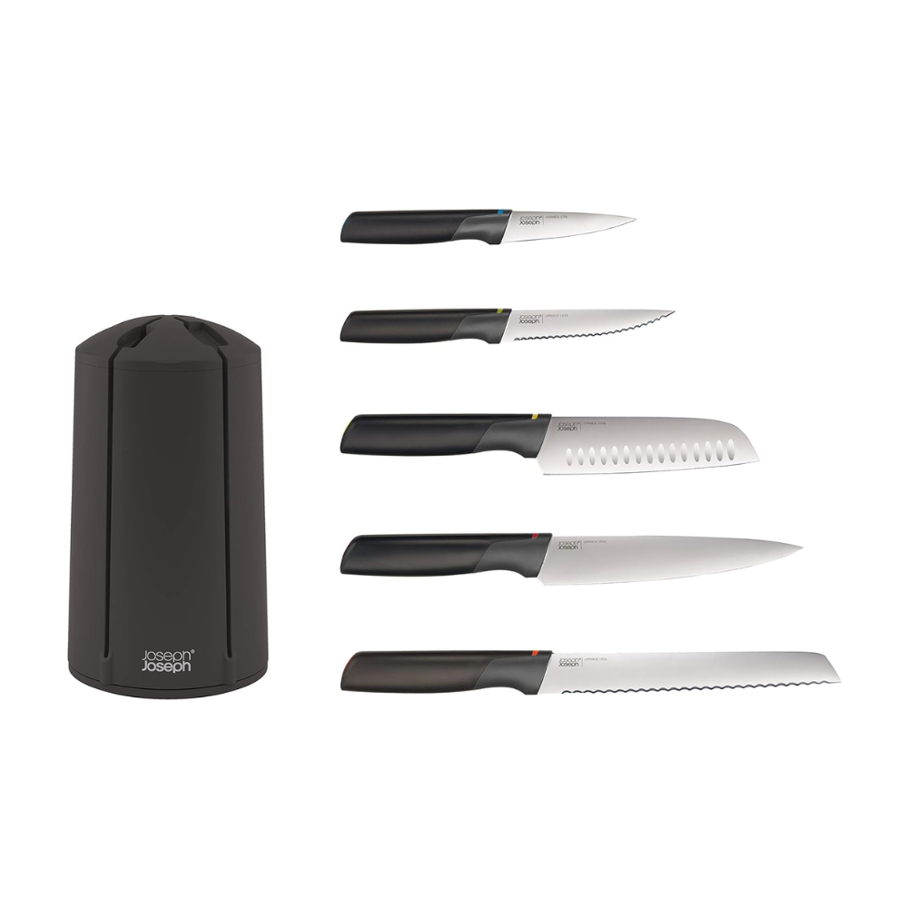 Joseph Joseph Elevate Knives 5-Piece Carousel Set