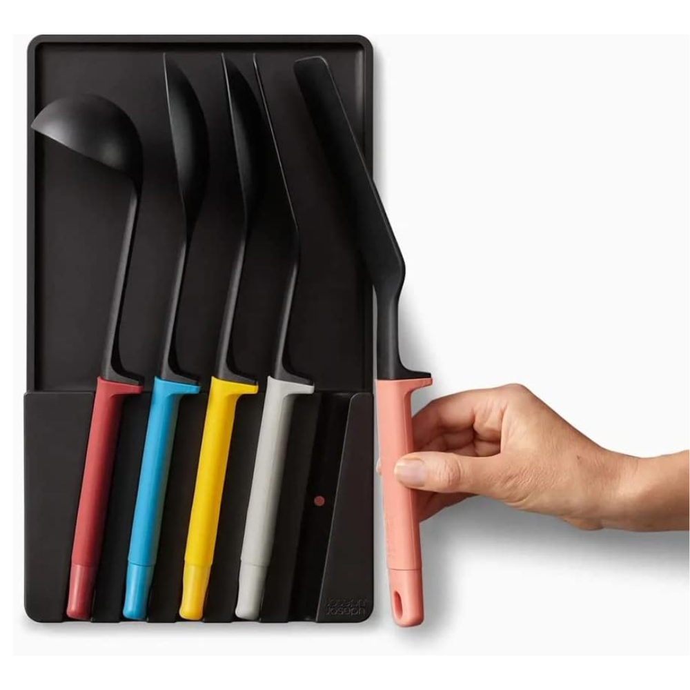 Joseph Joseph Elevate Utensils Store 5-Piece Utensil Set - Multicolour