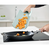 Joseph Joseph Chop2Pot Plus Small - Folding Cutting Board - Dove Grey