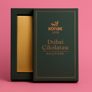 Konak Handmade Premium Dubai Chocolate Bar 200g