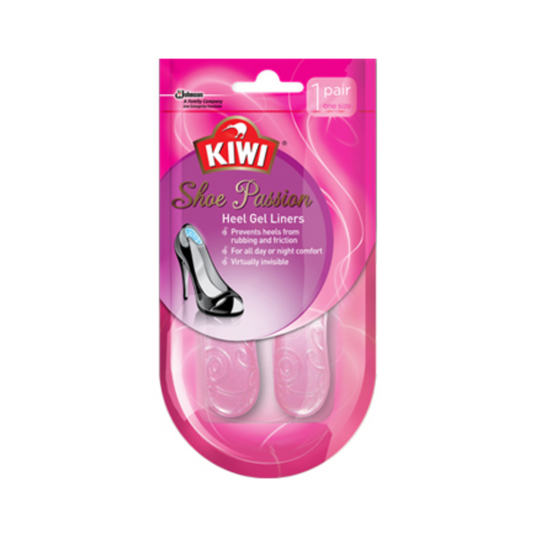 Kiwi Shoe Passion Heel Gel Liners 1 Pair Smooth Sales