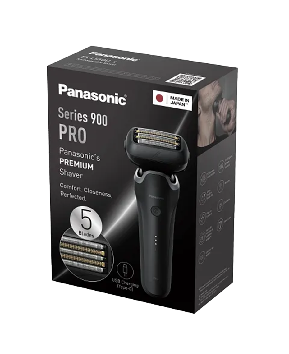 Panasonic Series 900 PRO 5-Blade Wet & Dry Electric Shaver ES-L550U-K