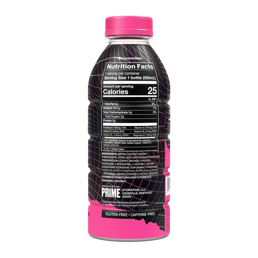 12 Pack x PRIME X Hydration - Colours chosen at random - 500ml