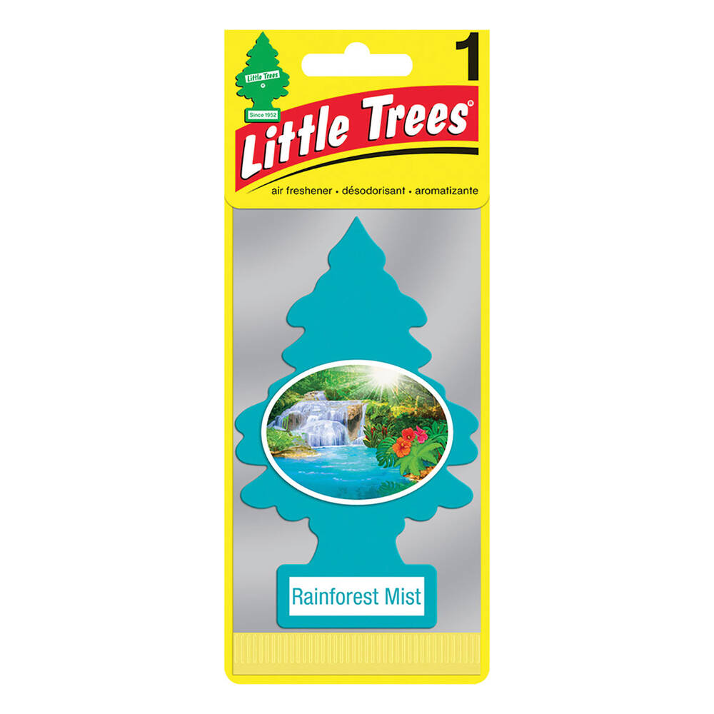 2 Pack x Little Trees Air Freshener - Rainforest Mist