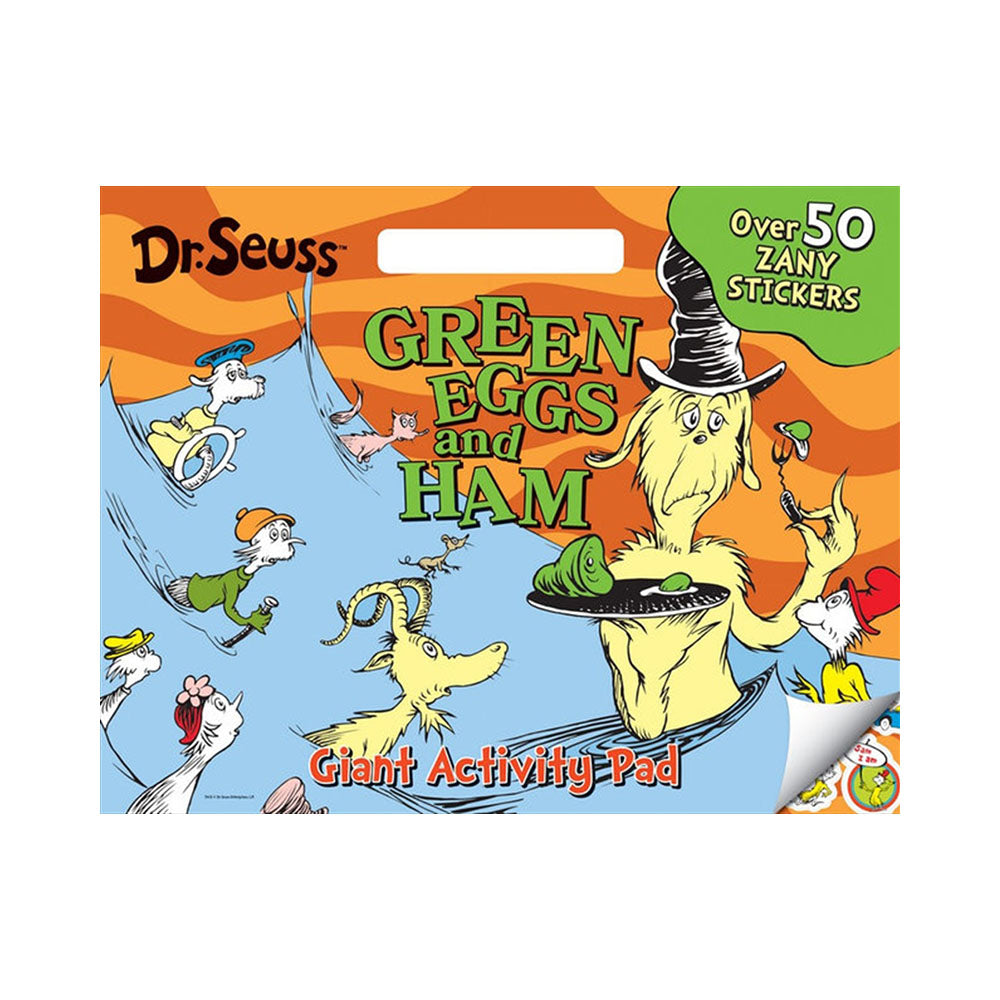 Dr Seuss Green Eggs and Ham Giant Activity Pad