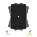 Kanto SP6HD 6" Tall Universal Desktop Speaker Stand - Pair, Black