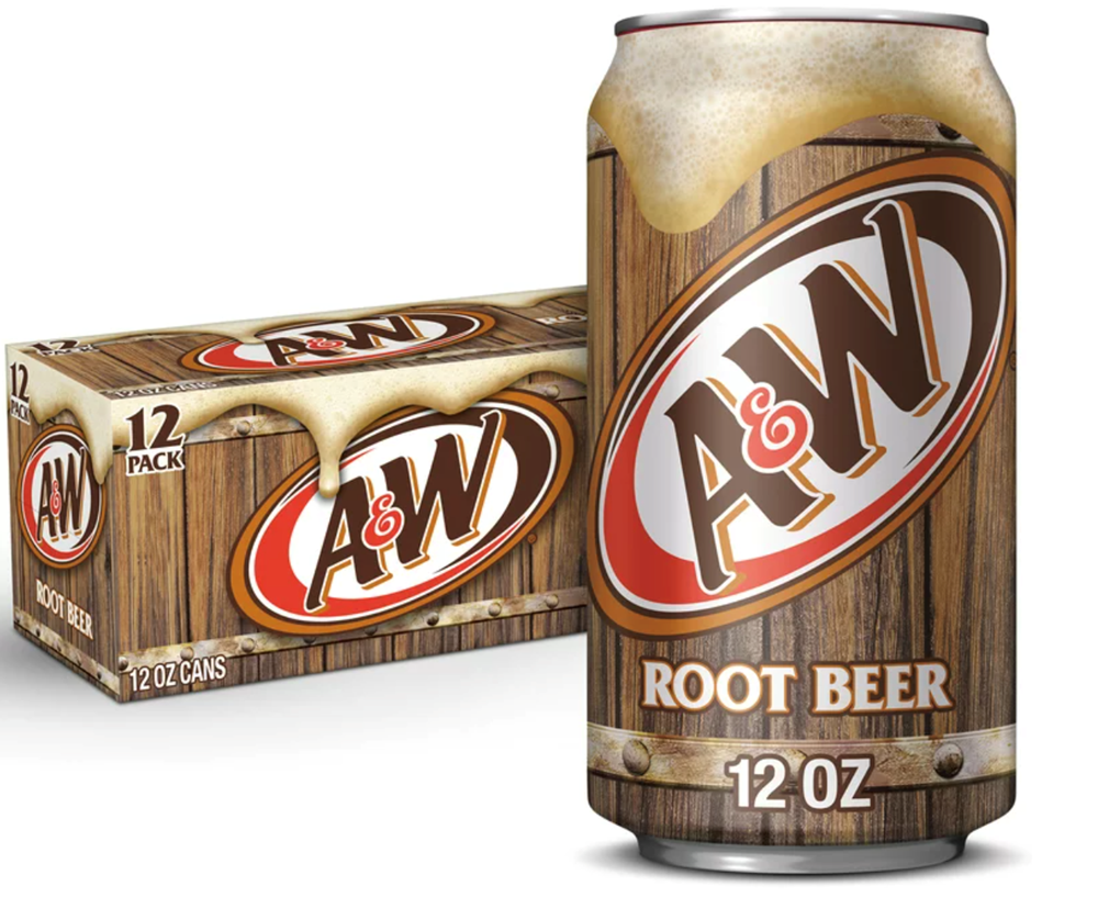 12 Pack x A&W Root Beer - 355ml
