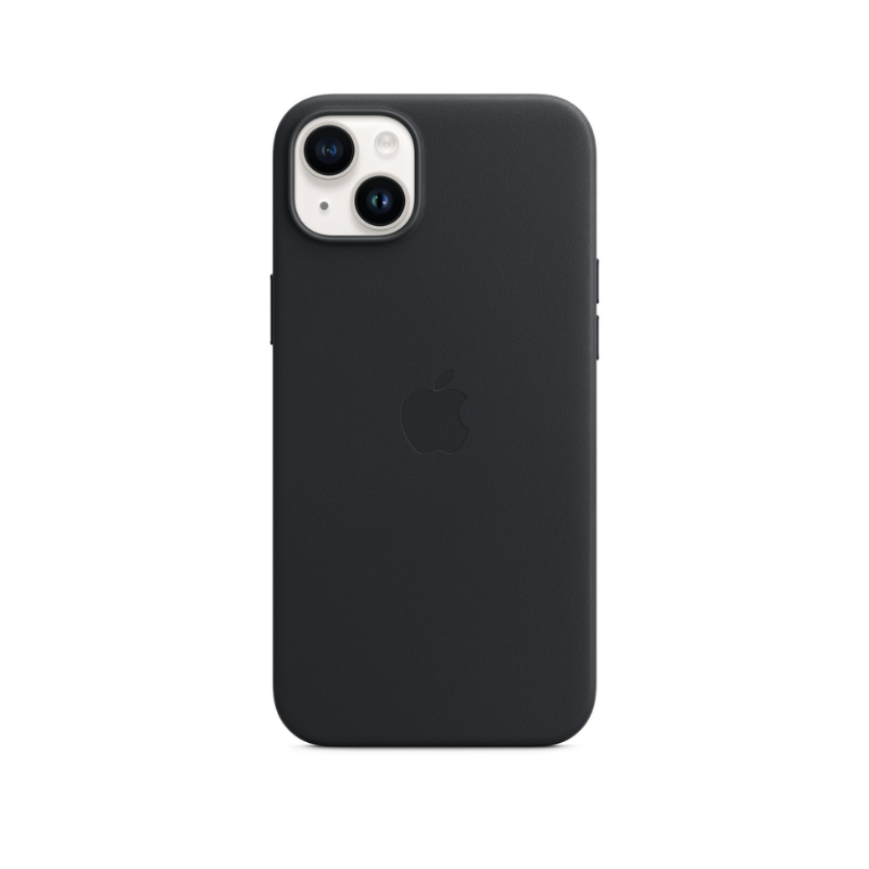 Apple iPhone 14 Plus Magsafe Leather Case - Midnight