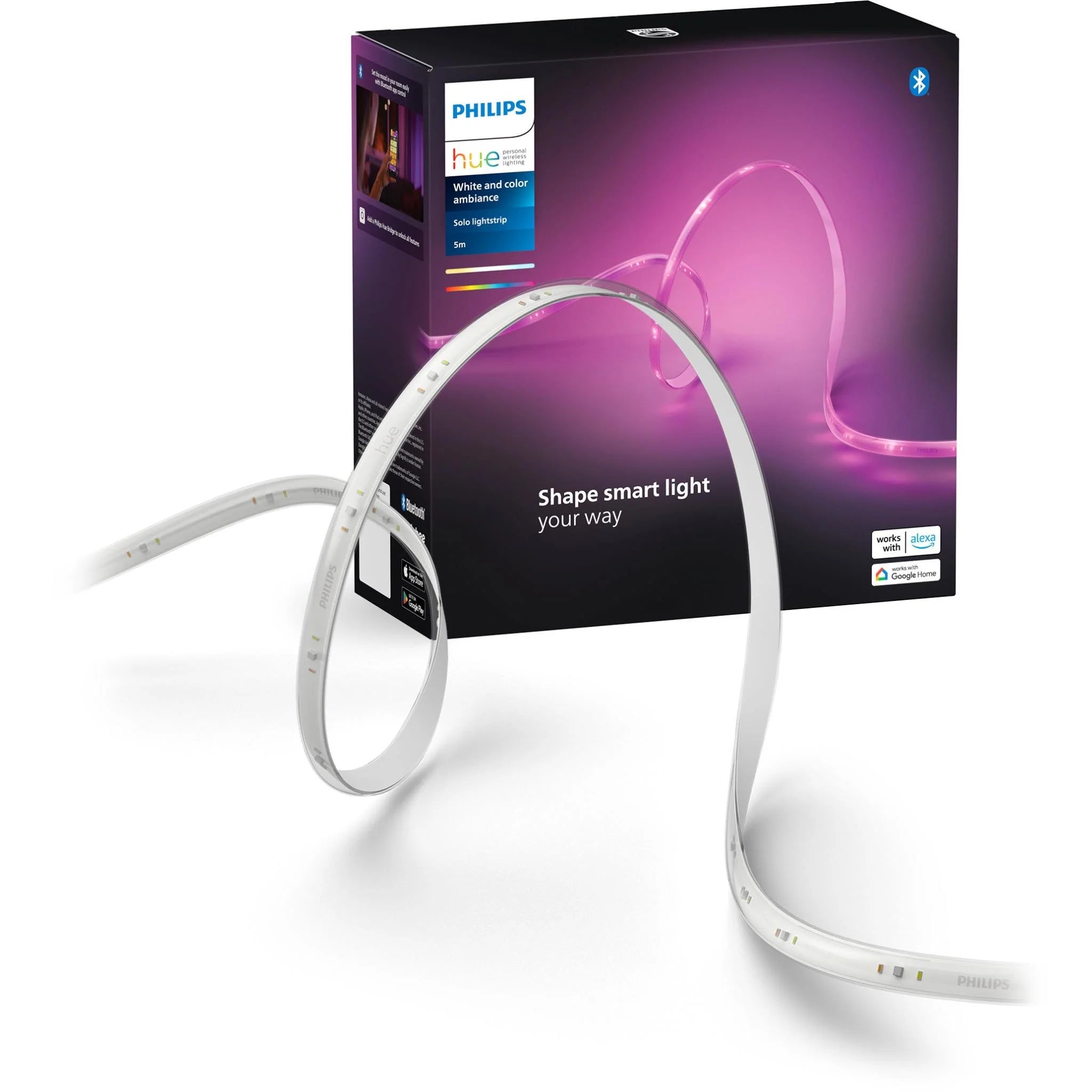 Philips Hue Solo Lightstrip 5m – White & Colour Ambiance