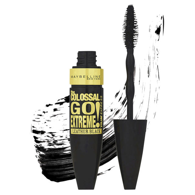 Maybelline New York Colossal Go Extreme Volumizing Mascara 9.5ml- Leather Black