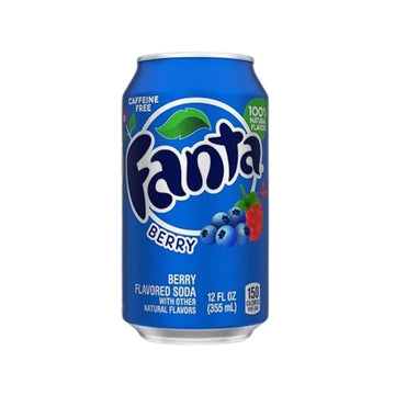 12 Pack x Fanta Berry Soda Can - 355ml