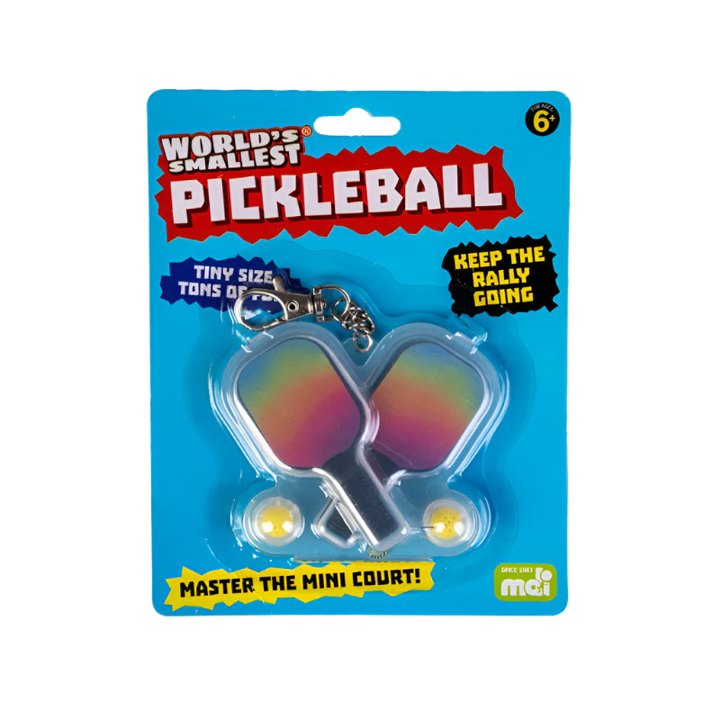 World's Smallest Pickleball Keychain