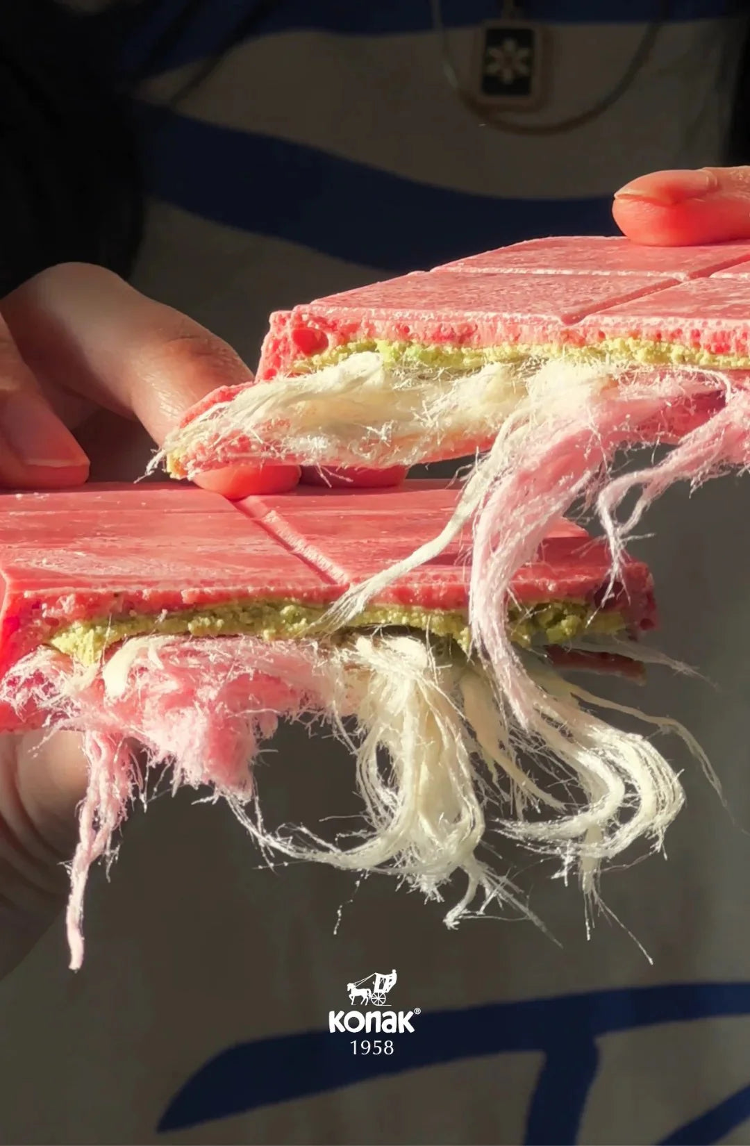 Konak Premium Angel Hair Chocolate Bar 170g