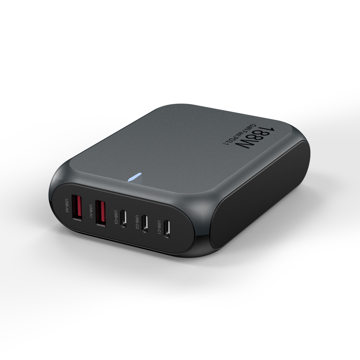USP GaN Super Fast Wall Charger PD3.1 188W