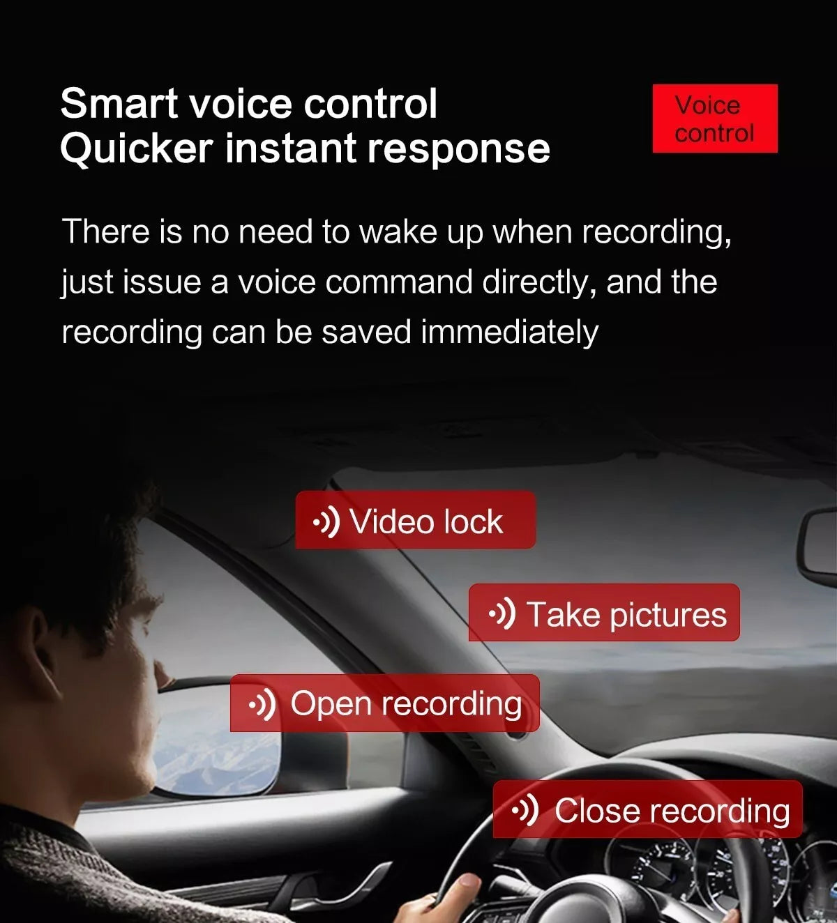 Dahua M1 1080p Mini Dash Cam