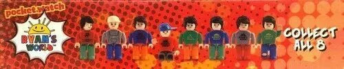 2 x Ryan's World Mini Brick Figures Single Pack Blind Foil Bag