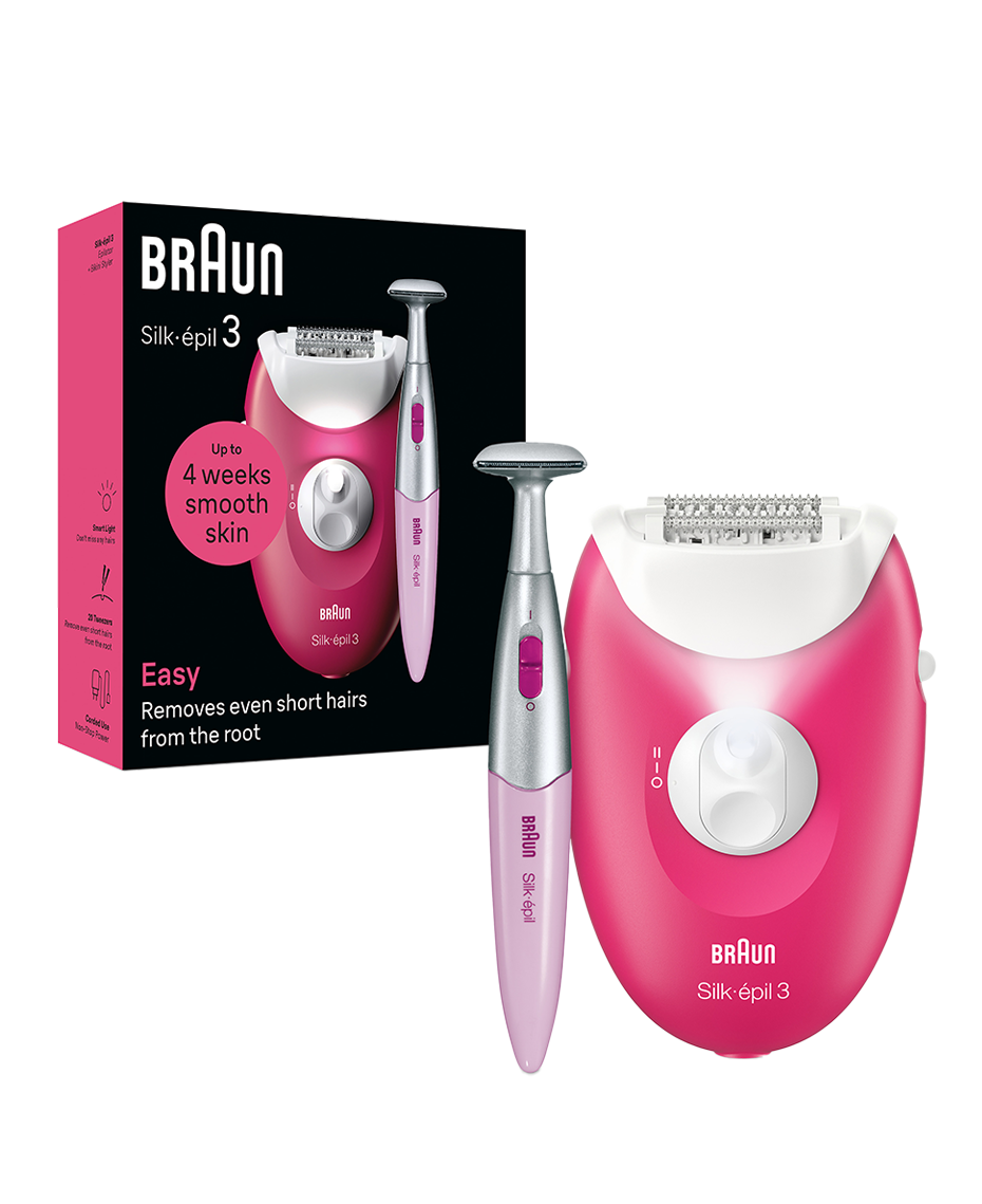 Silk-épil 3 Corded Epilator with Bikini Trimmer
