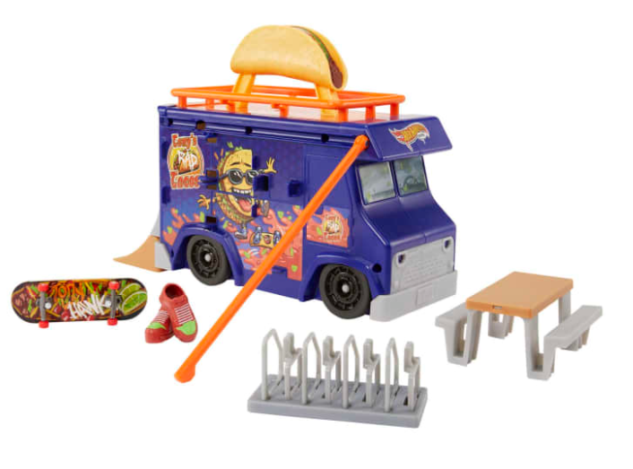 Hot Wheels Skate Taco Truck Play Case