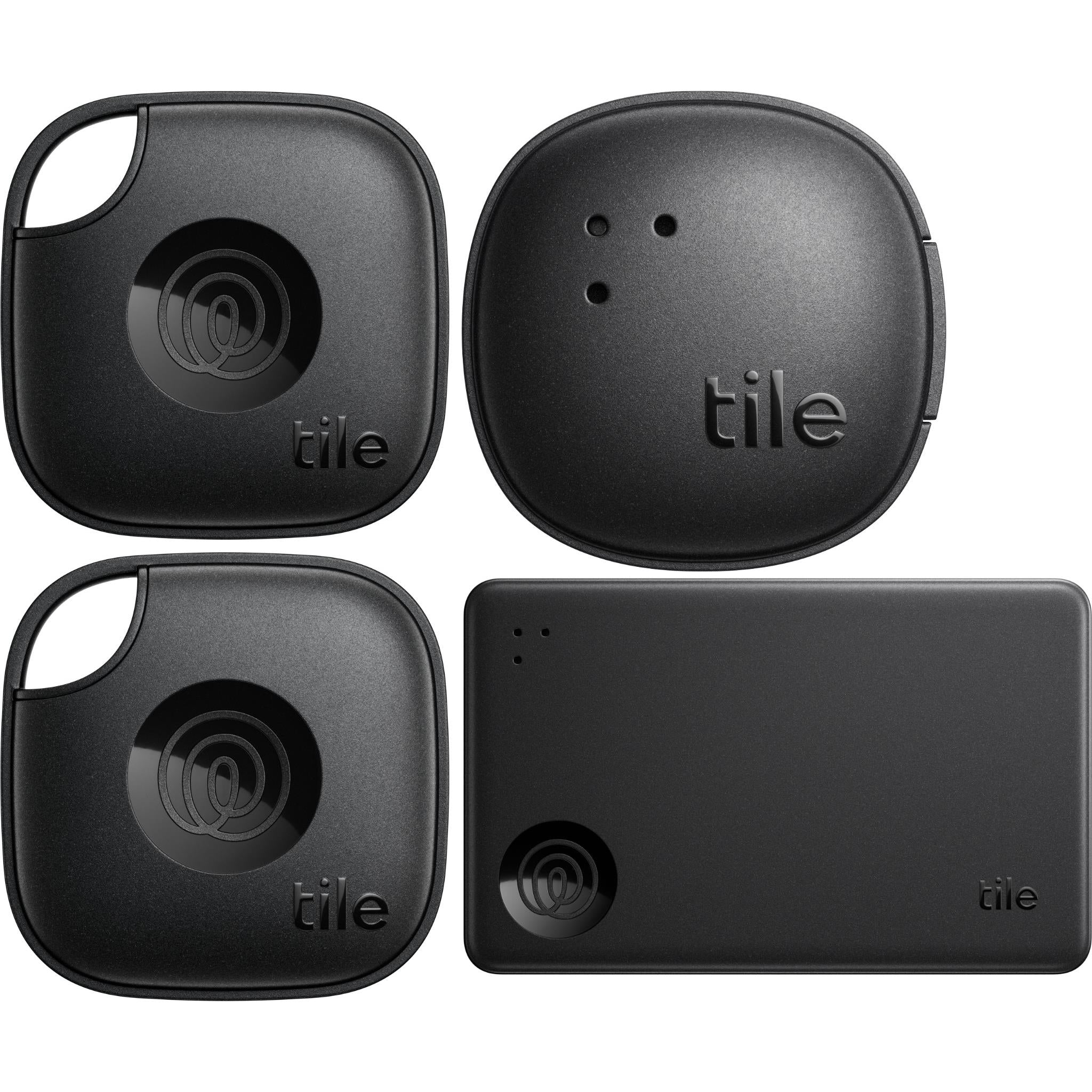 Tile Mate Essentials Bluetooth Tracker 4 Pack (2024 Edition)