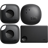 Tile Mate Essentials Bluetooth Tracker 4 Pack (2024 Edition)