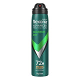 6 Pack x Rexona 130g/220ml Antiperspirant Advanced Protection 72H Quantum Dry
