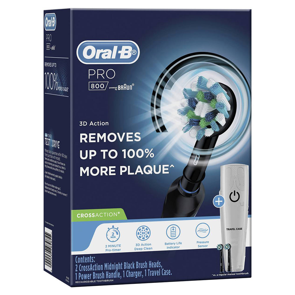 Oral B Pro 800 3D Cross Action Power Toothbrush