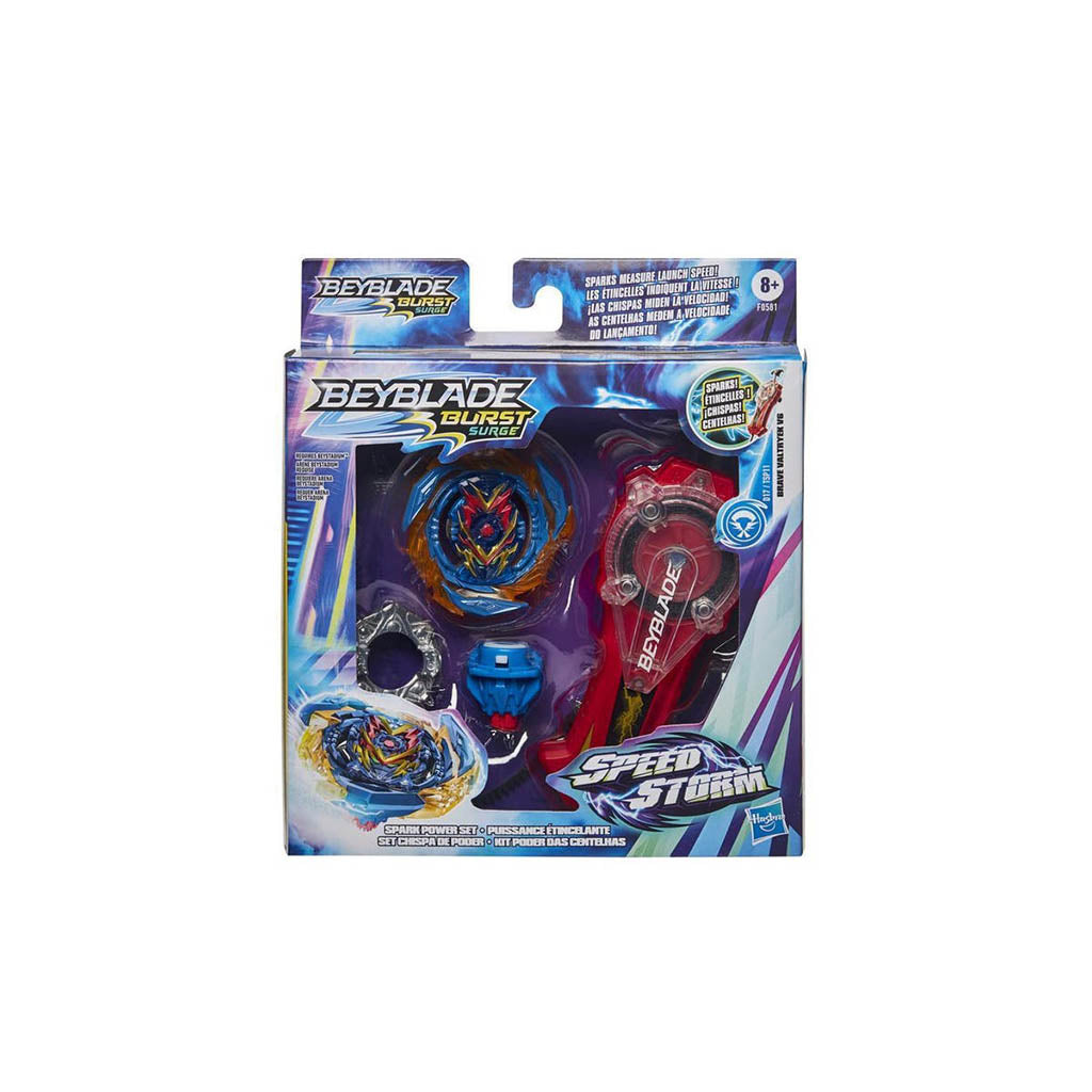 Beyblade Burst Surge Speed Storm Spark Power Set