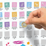 Scratch Poster - 100 Exercises in Mindfulness