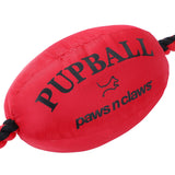 Paws & Claws Footy Oxford Rope Tugger Squeaky Plush - 75x25x20cm