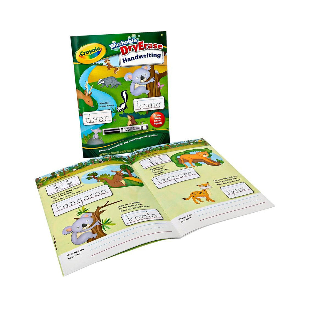 Crayola Washable Dry Erase Handwriting Book