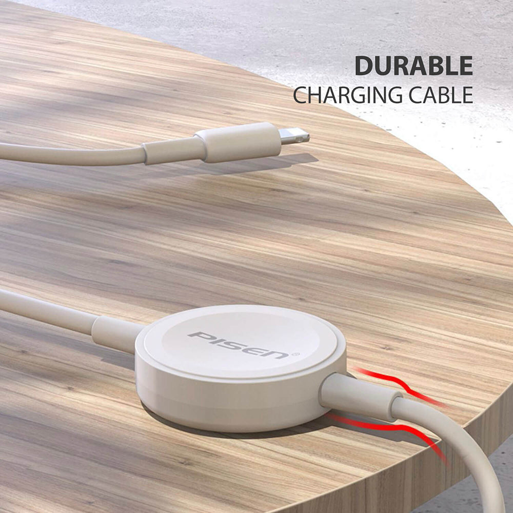 Pisen 2-in-1 Apple Watch Charger and iPhone Lightning Cable