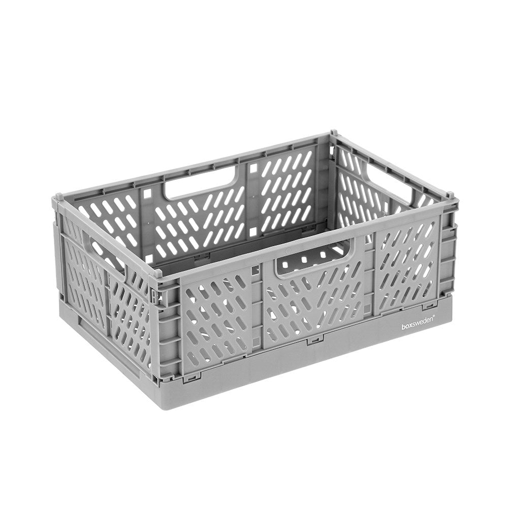 Boxsweden Foldaway Storage Basket - 6.3L - 31x20x12cm