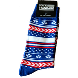 Sock Standard - Blue Festive