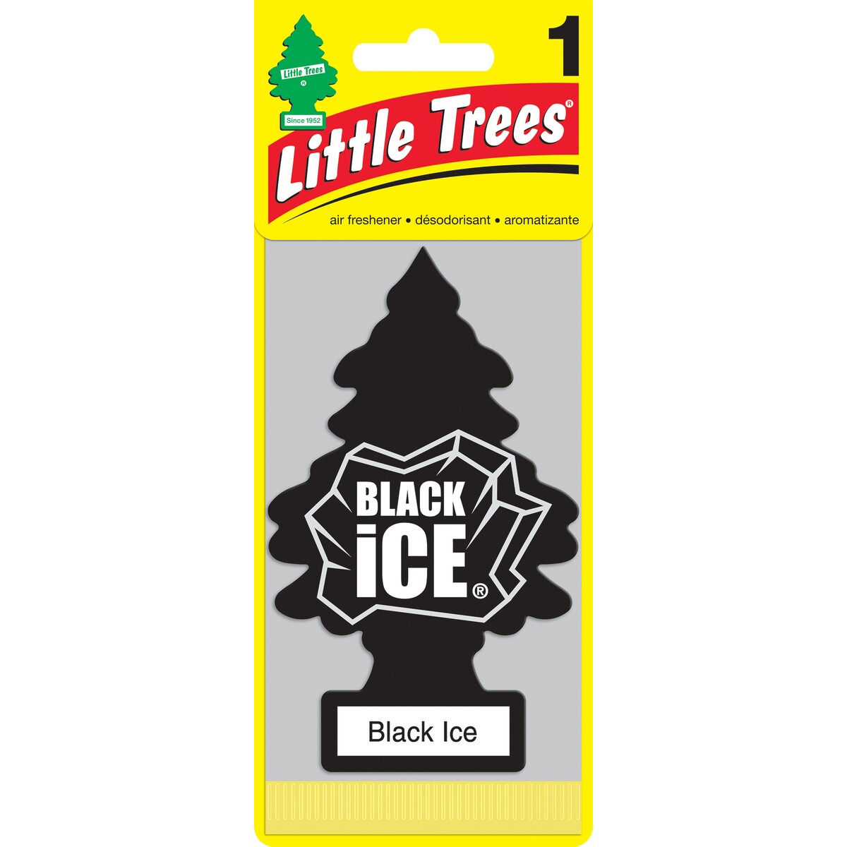 Little Trees Air Freshener 2 Pack - Black Ice & New Car