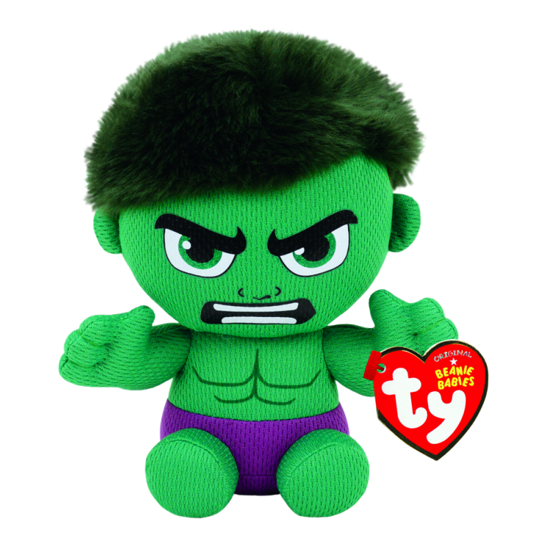 Ty Beanie Babies 6" Marvel The Incredible Hulk