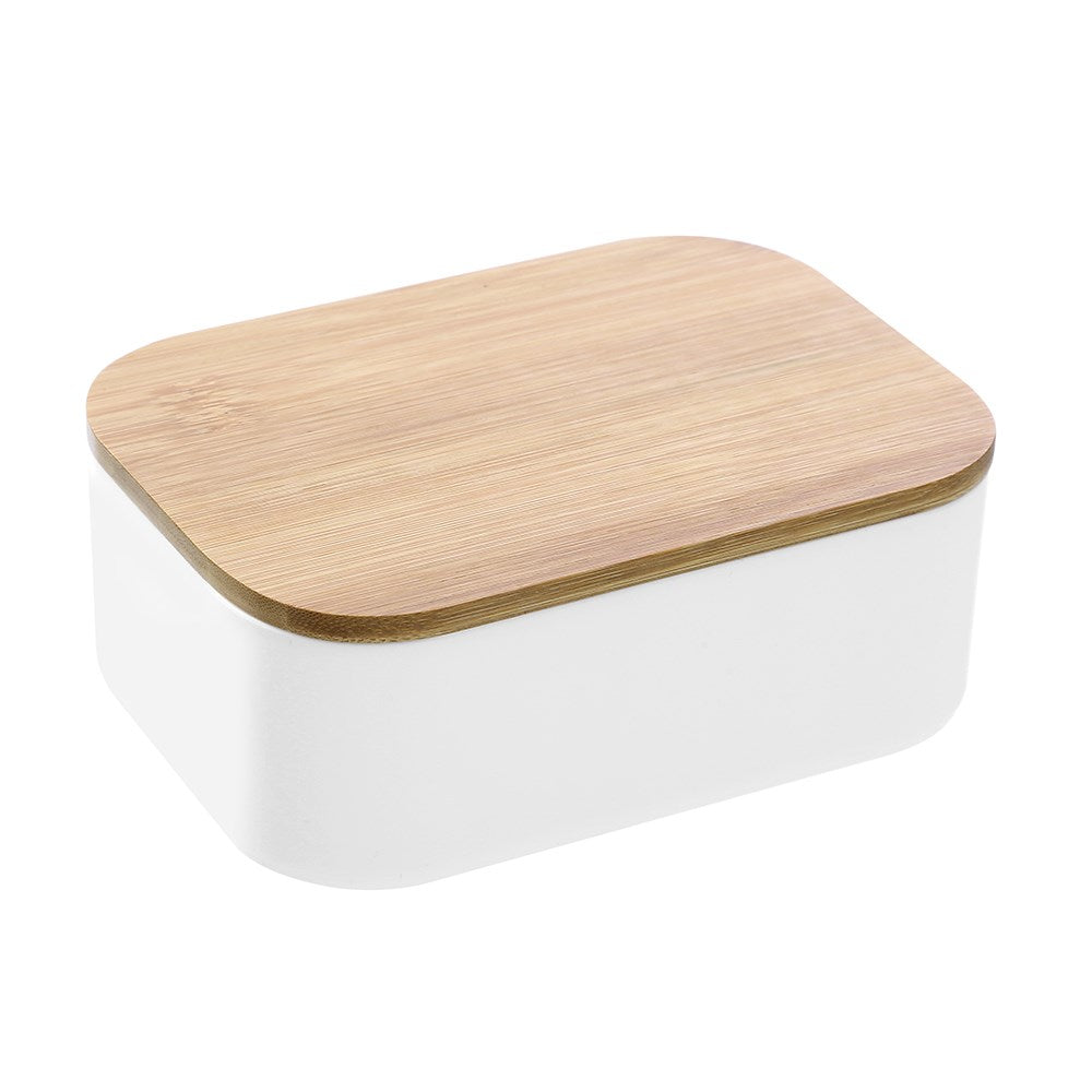 Boxsweden Bano Rectangular Jewellery Organiser Box with Mirror Top - 15.5x12x6cm