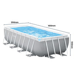 Intex 26788AU Above Ground Swimming Pool Rectangular 4m x 2m with Pump