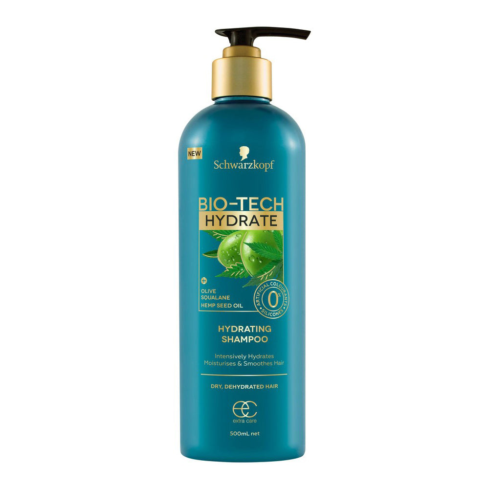 Schwarzkopf Bio-Tech Hydrate Shampoo - 500mL