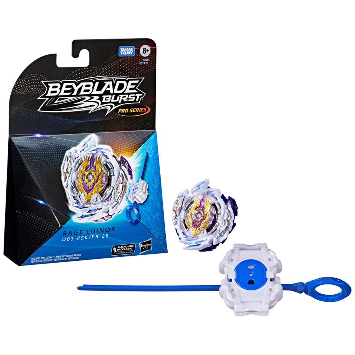 Beyblade Burst Pro Rage Luinor Spinning Top Starter Pack