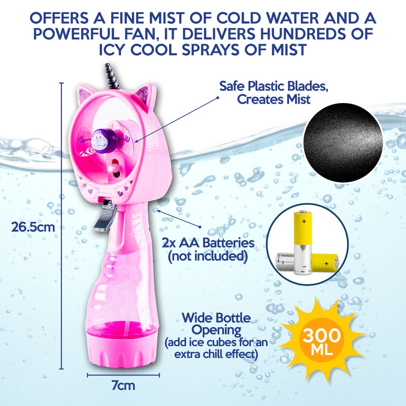 Water Misting Spray Fan