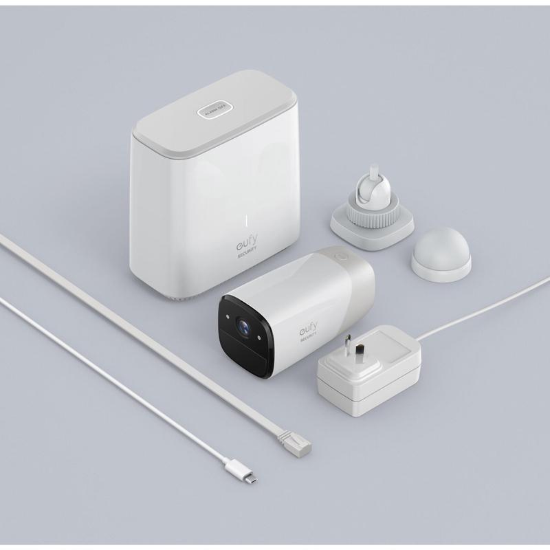 Eufy Wire-Free HD Security Cam with Home Base Kit (4 cameras)