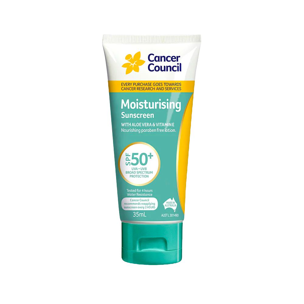 Cancer Council Moisturising Sunscreen SPF50+ - 35mL