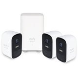 Eufy 2C Wire-Free HD Security Cam with Home Base 2 Kit (3 cameras)