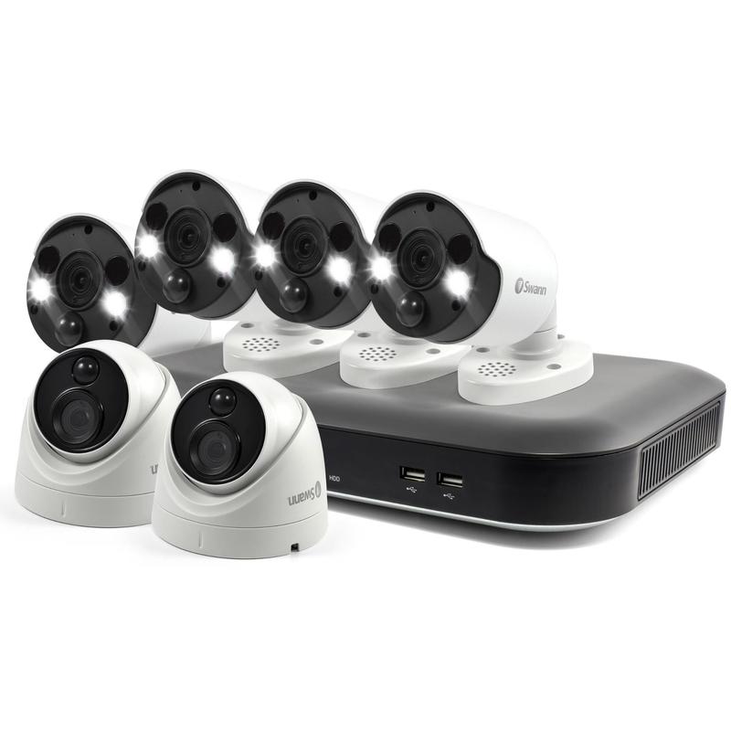 Swann 6 Camera 8 Channel 4K Ultra HD DVR Security System