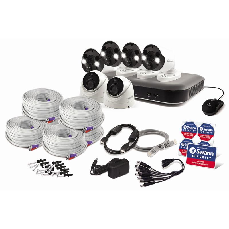 Swann 6 Camera 8 Channel 4K Ultra HD DVR Security System