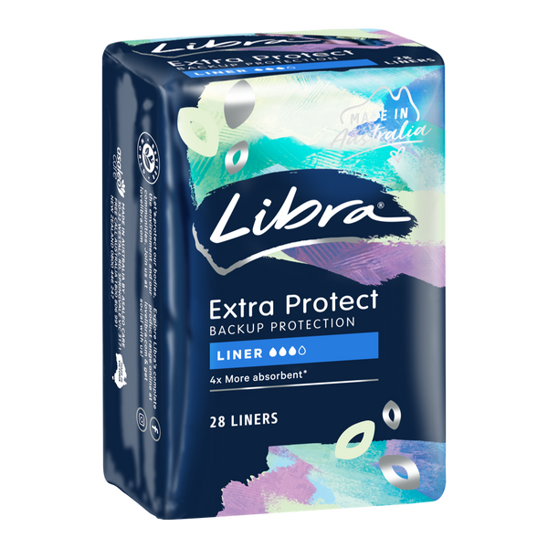 Libra Extra Protect Liners 28 Pack Smooth Sales