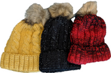 Women's Beanie (with pom pom)