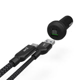 Adam Elements USB-C PD & QC 36W Fast Charging Car Charger