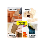 Handy Hardware Glue Gun 40w with 2 Glue Sticks + Bonus 10 Glue Sticks