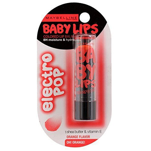 Maybelline Baby Lips Electro Pop Orange Flavor